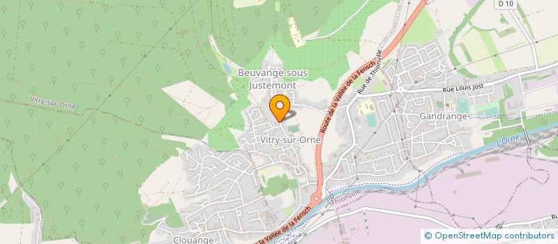 localisation de l'entreprise MADAME KARINE TRINIDAD  CLOUANGE