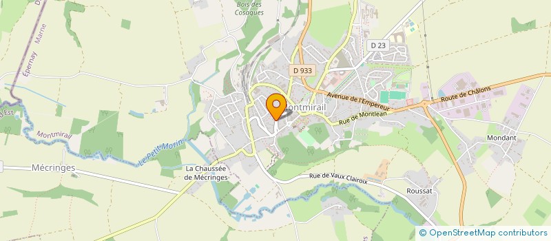 localisation de l'entreprise MADAME KARINE TRONCI  MONTMIRAIL