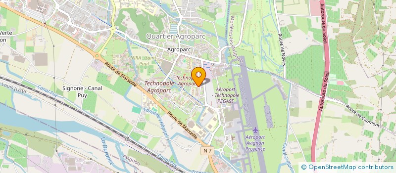 localisation de l'entreprise MADAME KARINE TROUSSEL  AVIGNON