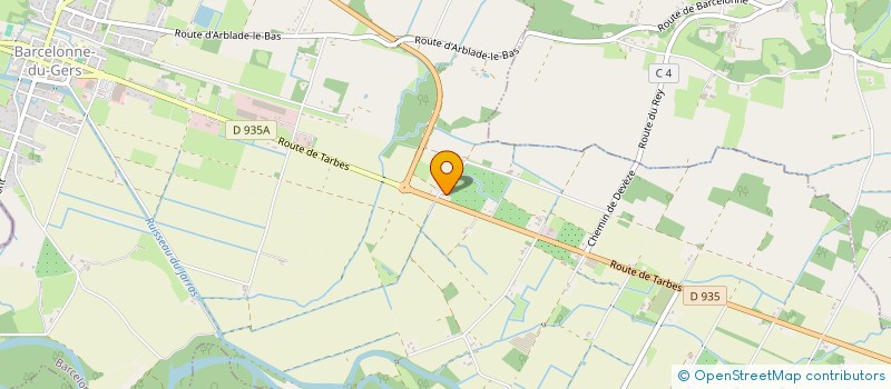 localisation de l'entreprise MADAME KARINE TRUTAT  BARCELONNE-DU-GERS