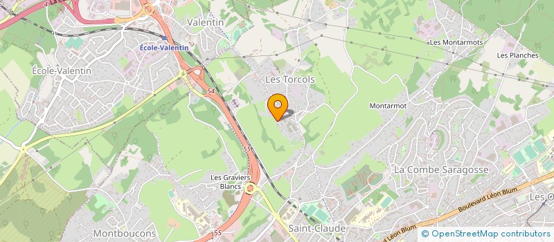 localisation de l'entreprise MADAME KARINE TURCO  BESANCON