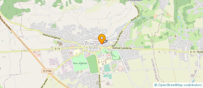 localisation de l'entreprise MADAME KARINE VALENTIN  SARDIEU