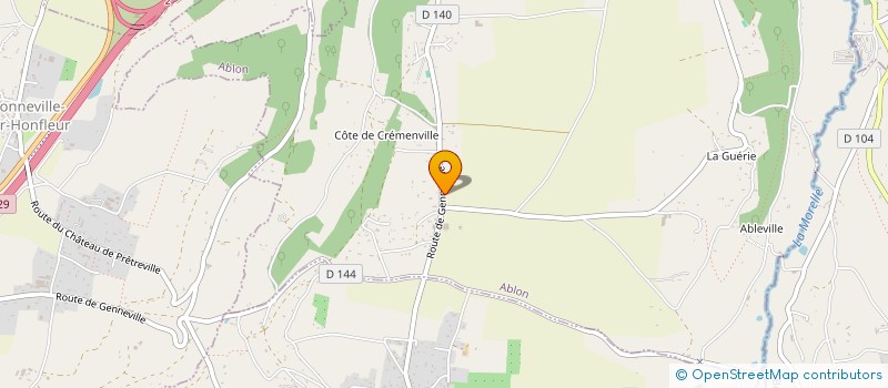 localisation de l'entreprise MADAME KARINE VALERIE BUHOT  ABLON