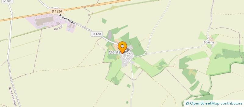 localisation de l'entreprise MADAME KARINE VALLADE  MONTEPILLOY