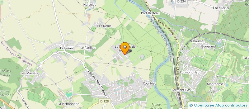 localisation de l'entreprise MADAME KARINE VALMARY  SAINTES