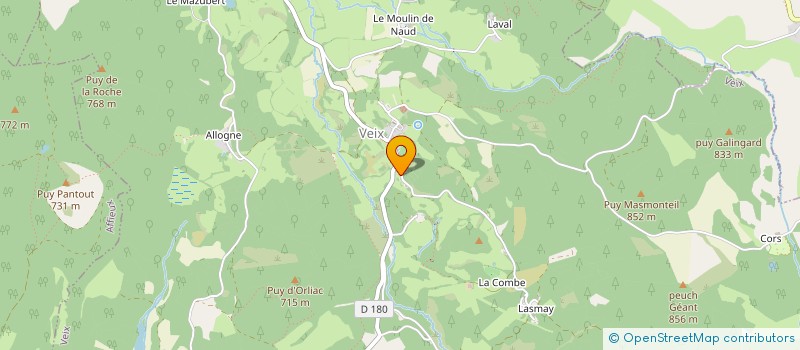 localisation de l'entreprise MADAME KARINE VAN NEDERVELDE  VEIX