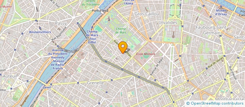 localisation de l'entreprise MADAME KARINE VASQUEZ BENAVENTE  PARIS