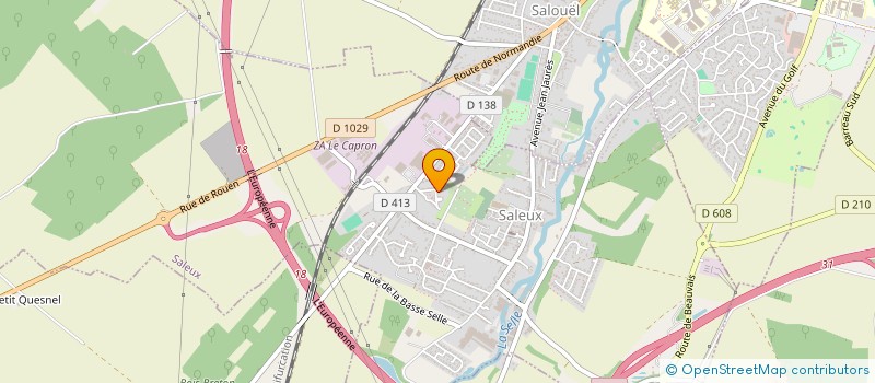 localisation de l'entreprise MADAME KARINE VASSEUR  SALEUX