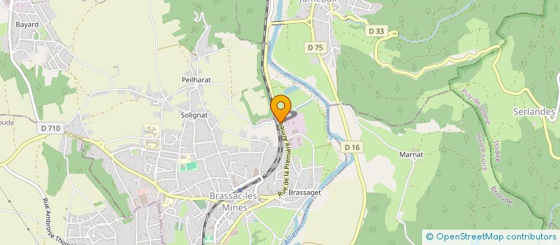 localisation de l'entreprise MADAME KARINE VENTE  AUZAT-LA-COMBELLE