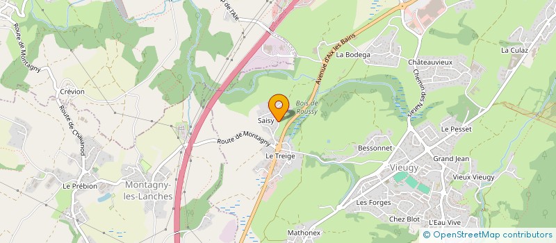 localisation de l'entreprise MADAME KARINE VERTHUY à ANNECY