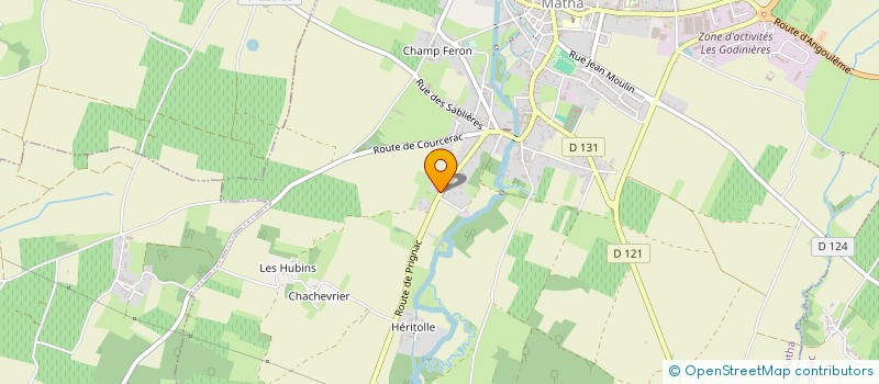 localisation de l'entreprise MADAME KARINE VIC  MATHA