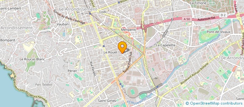 localisation de l'entreprise MADAME KARINE VIDAL à MARSEILLE