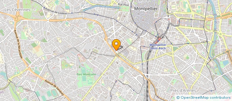 localisation de l'entreprise MADAME KARINE VIDAL à MONTPELLIER