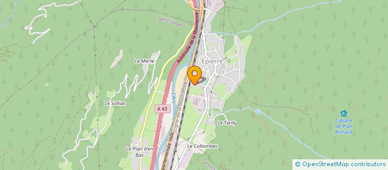 localisation de l'entreprise MADAME KARINE VILLARD  EPIERRE