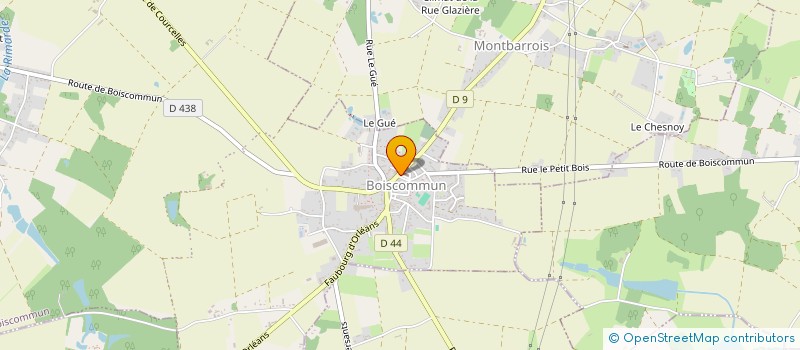 localisation de l'entreprise MADAME KARINE VILLEROY à BOISCOMMUN