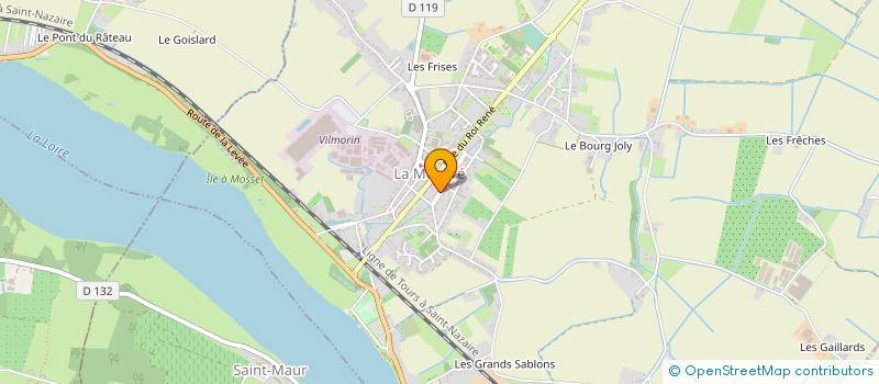 localisation de l'entreprise MADAME KARINE VILLETTE  LA MENITRE