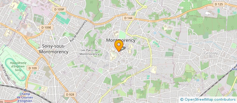 localisation de l'entreprise MADAME KARINE WEGERICH à MONTMORENCY