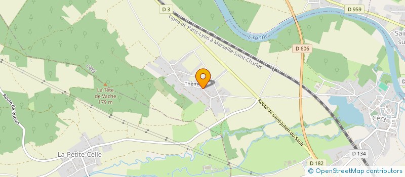 localisation de l'entreprise MADAME KARINE WENDLING  CEZY