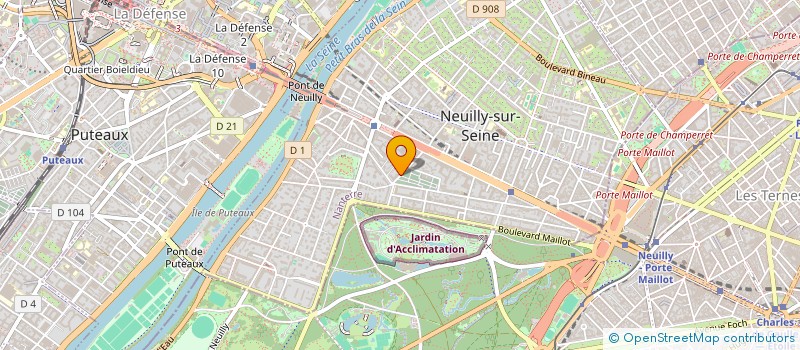 localisation de l'entreprise MADAME KARINE WERTHEIMER à NEUILLY-SUR-SEINE