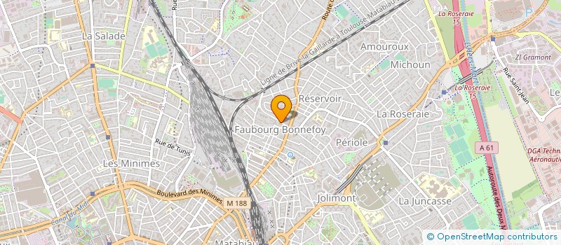 localisation de l'entreprise MADAME KARINE YAICI à TOULOUSE