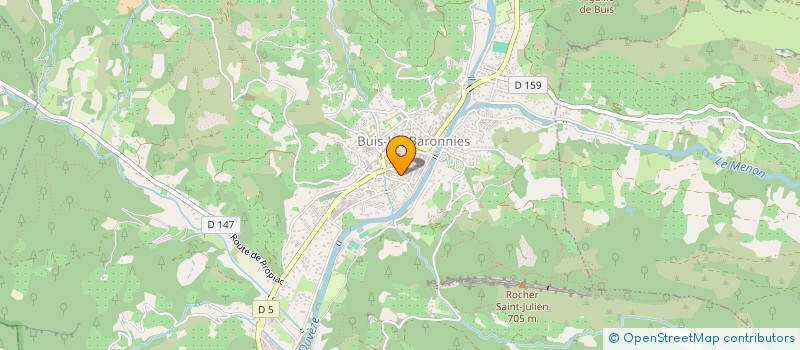 localisation de l'entreprise MADAME KARINE ZIOLKOWSKI  BUIS-LES-BARONNIES