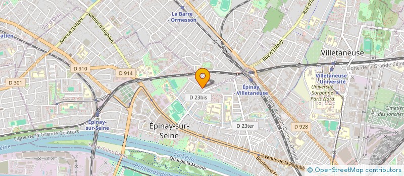 localisation de l'entreprise MADAME KARINNA ZUEL à EPINAY-SUR-SEINE