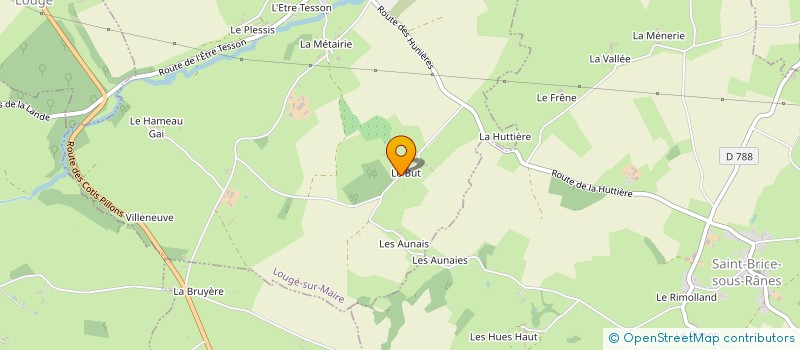 localisation de l'entreprise MADAME KARINNE BIENFAIT à LOUGE SUR MAIRE