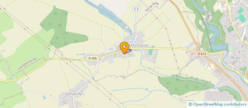 localisation de l'entreprise MADAME KARINNE BRISSET  LANTEFONTAINE