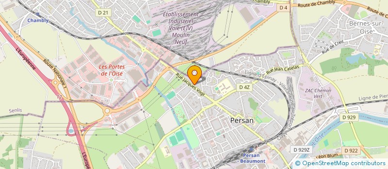 localisation de l'entreprise MADAME KARINNE HENON  PERSAN