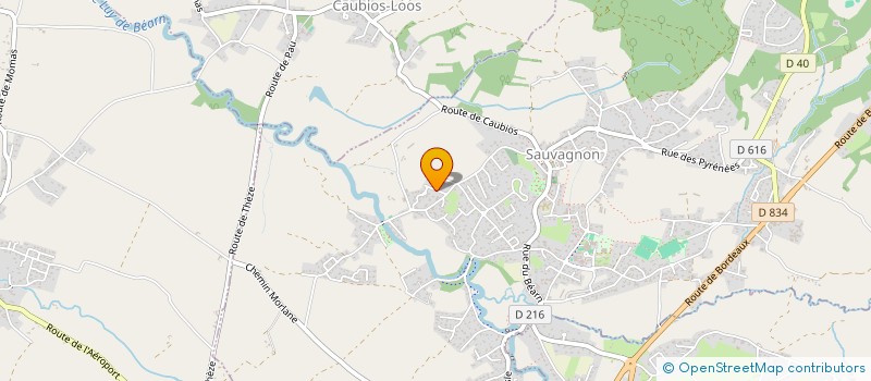 localisation de l'entreprise MADAME KARINNE VIALO  SAUVAGNON