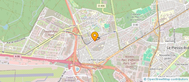 localisation de l'entreprise MADAME KARISMA LOWTOO à CLAMART