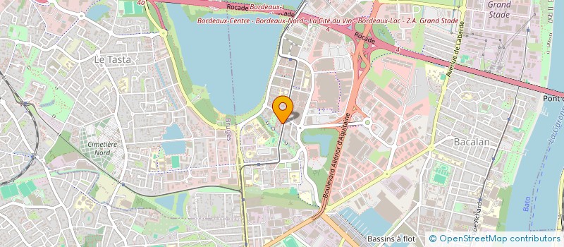 localisation de l'entreprise MADAME KARLA BAPTISTA  BORDEAUX