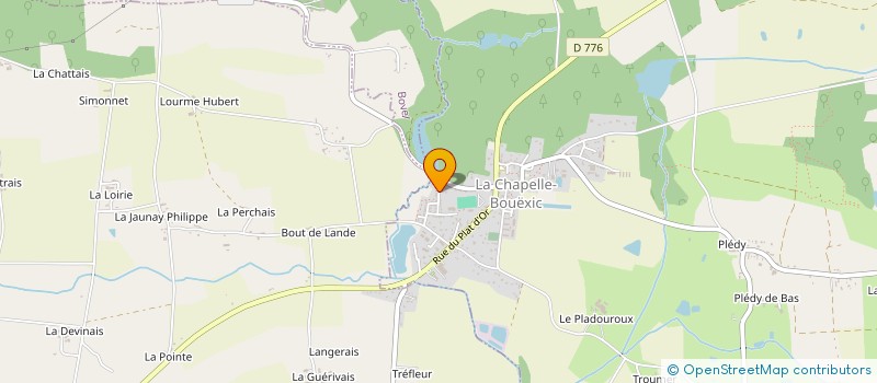 localisation de l'entreprise MADAME KARLA BENARD  LA CHAPELLE-BOUEXIC