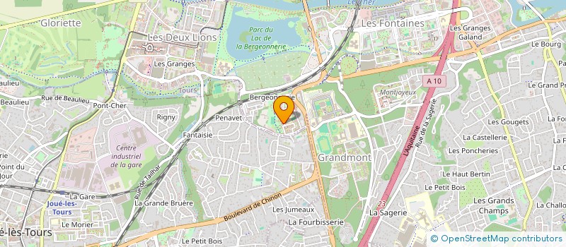 localisation de l'entreprise MADAME KARLA CANELAS  TOURS