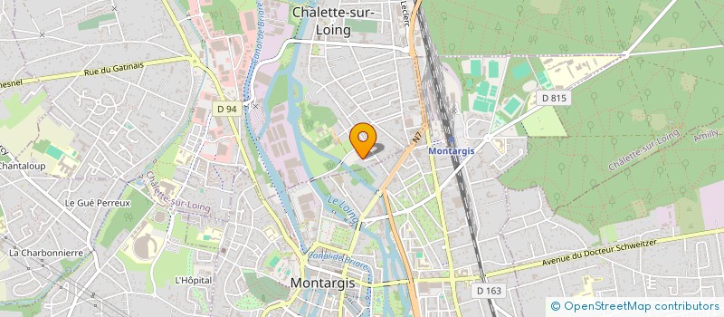 localisation de l'entreprise MADAME KARLA DUFOURCQ à CHALETTE-SUR-LOING