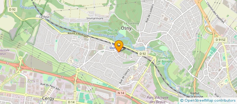 localisation de l'entreprise MADAME KARLA FETAMA  OSNY