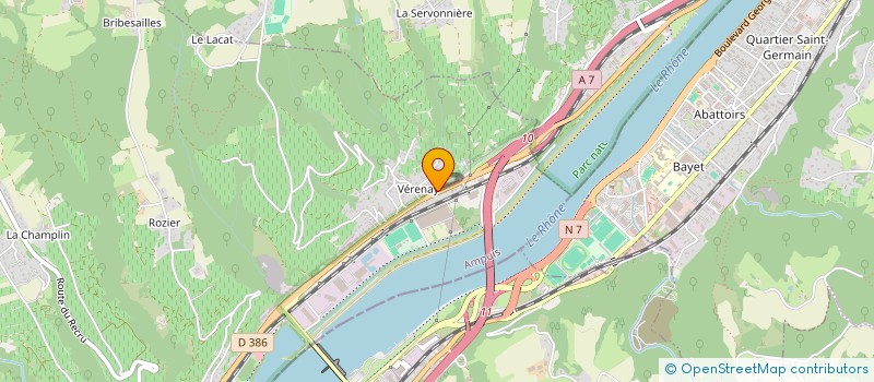 localisation de l'entreprise MADAME KARLA MOREL  AMPUIS