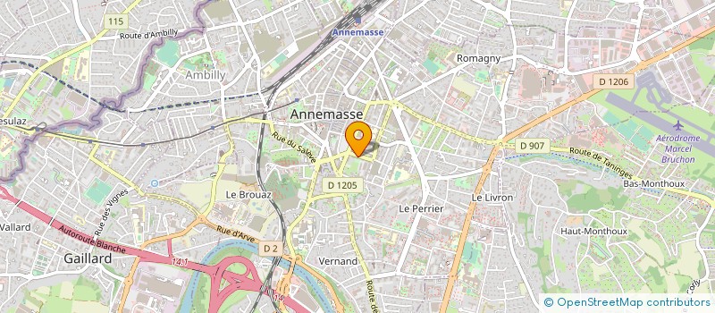 localisation de l'entreprise MADAME KARLA PINTO ALVES à ANNEMASSE