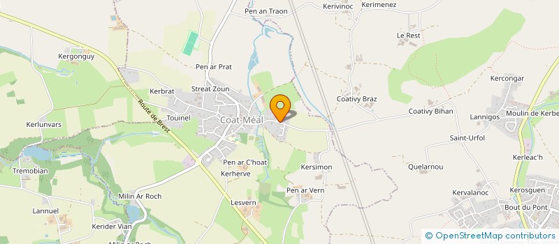 localisation de l'entreprise MADAME KARLA ROUE ABALLEA  COAT-MEAL