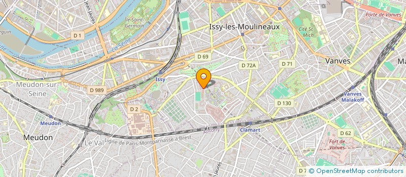 localisation de l'entreprise MADAME KARLA URIBE à ISSY-LES-MOULINEAUX