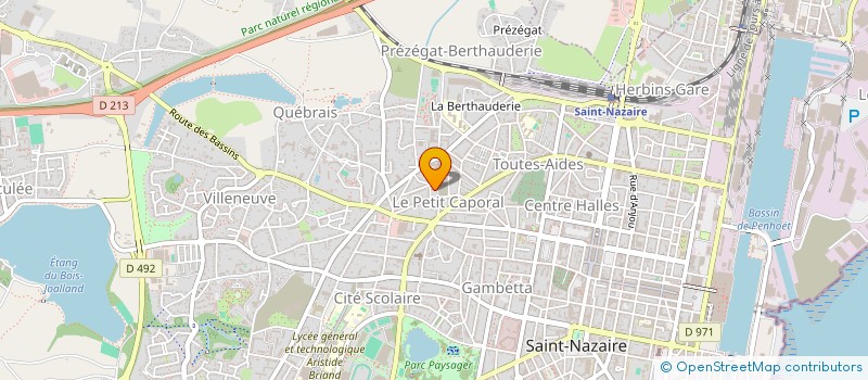 localisation de l'entreprise MADAME KARLY LORCY à SAINT-NAZAIRE