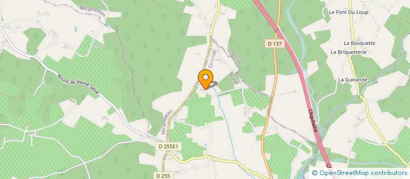 localisation de l'entreprise MADAME KARLYNE RAPASSE  PLEINE-SELVE