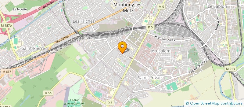 localisation de l'entreprise MADAME KARM LEON à MONTIGNY-LES-METZ