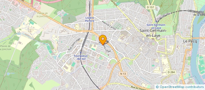 localisation de l'entreprise MADAME KARMIKAA MUTHUKUMAR  SAINT-GERMAIN-EN-LAYE