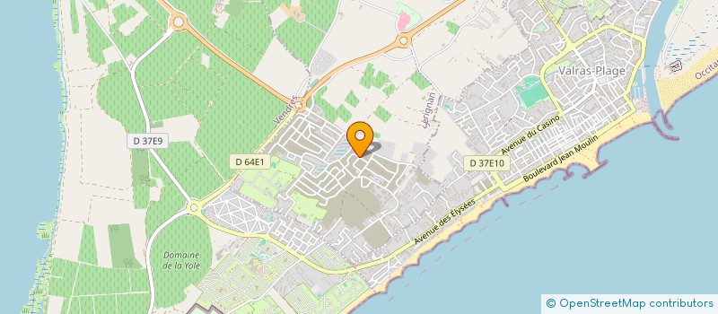 localisation de l'entreprise MADAME KAROL LAHOLA  SERIGNAN