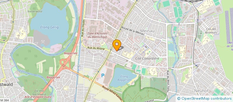 localisation de l'entreprise MADAME KAROLE WITTMANN à STRASBOURG