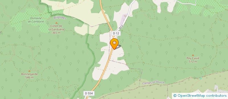 localisation de l'entreprise MADAME KAROLIEN VAN DE VELDE  CAMPS-LA-SOURCE