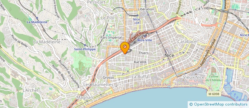 localisation de l'entreprise MADAME KAROLINA GOLEK à NICE