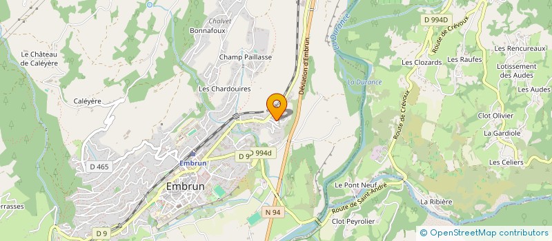 localisation de l'entreprise MADAME KAROLINA IGALSON  EMBRUN