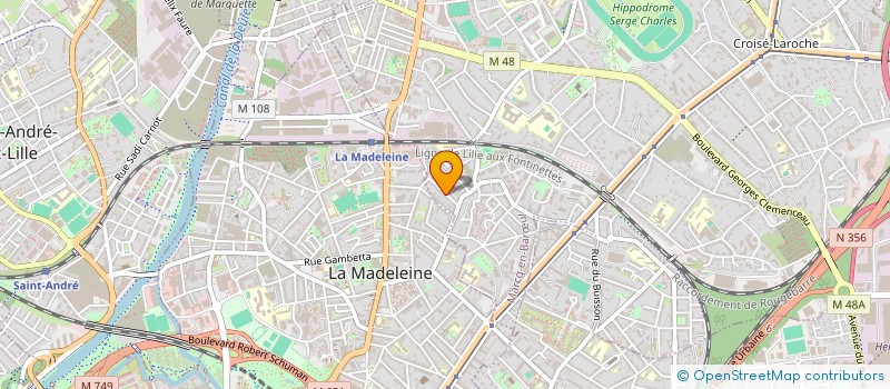 localisation de l'entreprise MADAME KAROLINA JEDYNAK à MARCQ-EN-BARŒUL